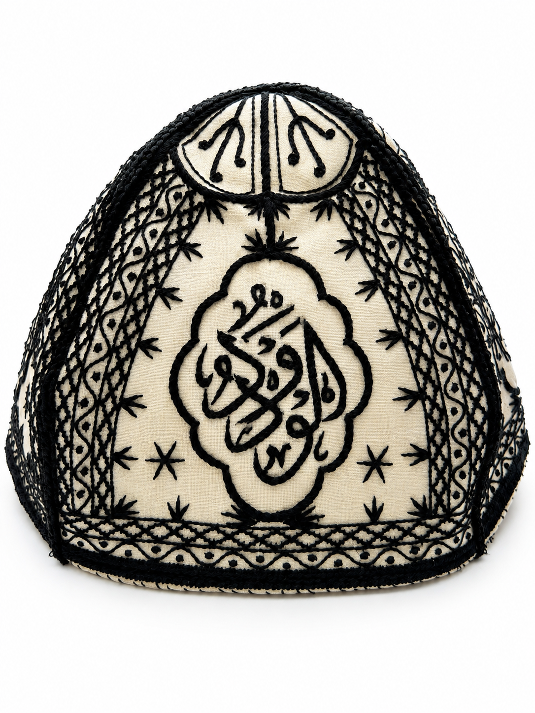 White ottoman handmade sufi or dervish Cap